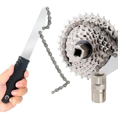 Bicycle Cassette Freewheel Removal Repair Tool Card Flyewheel Remover MTB Bike Wrench Chainwheel Repair Tools Bike Accessories