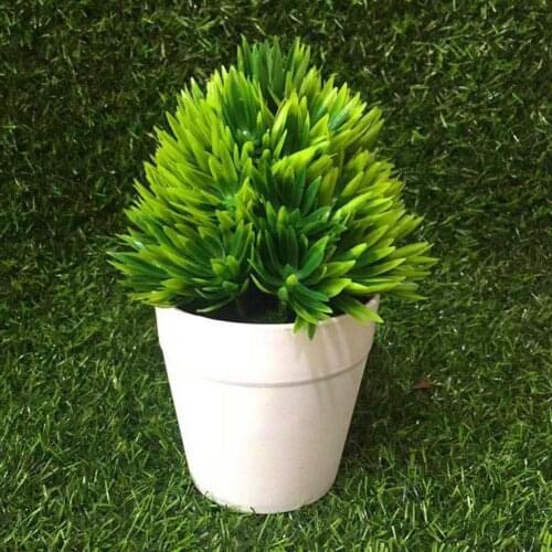Artificial Flower Succulent Plant Pot Bonsai Home Balcony Office Desktop Decor