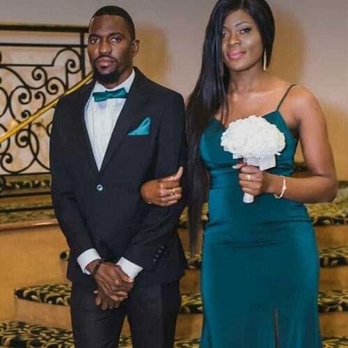 Black Men Suits for Wedding Prom Party Groom Tuxedo 2Piece Classic Groomsmen Blazer Costume Homme Smoking Jacket Terno Masculino