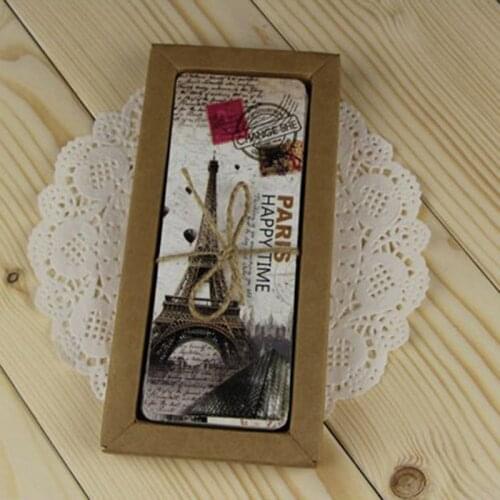 30PCS/SET Collection Paper Bookmark Creative Vintage Bookmarks Stylish Set Books Gift Office School Stationary Supplies Retro