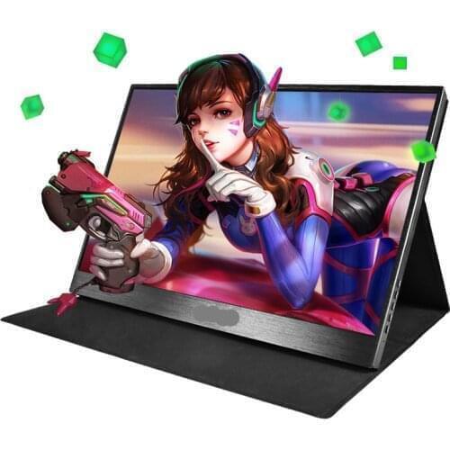 Computer pc monitor hd 15.6 inch 4k Portable PS4 gaming monitor usb phone monitor
