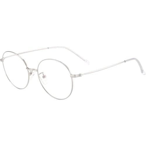Classical style metal round frame High Quality Blue Ray Blocking Computer Reader Progressive MultiFocal Lens Reading Glasses