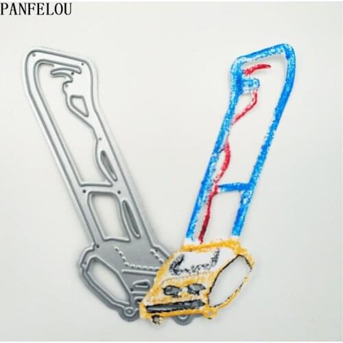 PANFELOU The vacuum cleaner metal craft paper die cutting dies Scrapbooking/DIY Easter Halloween Embossing mould cards