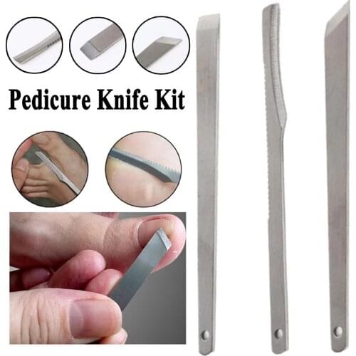 5Pcs/Set Toe Pedicure Knife Nail Clipper Feet Scraper Tools Dead Skin Removers Nail Foot Care Tool Kit Ingrown Cuticle Tools