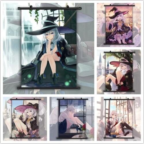 Wandering Witch The Journey of Elaina HD Print Wall Poster Scroll