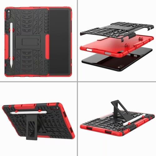 For Huawei Mediapad T3 T5 10 M3 M5 Lite 8 8.4 10.1 Matepad 10.4 Pro 10.8 Case Armor Stand PC Shockproof Protective Silicon Cover