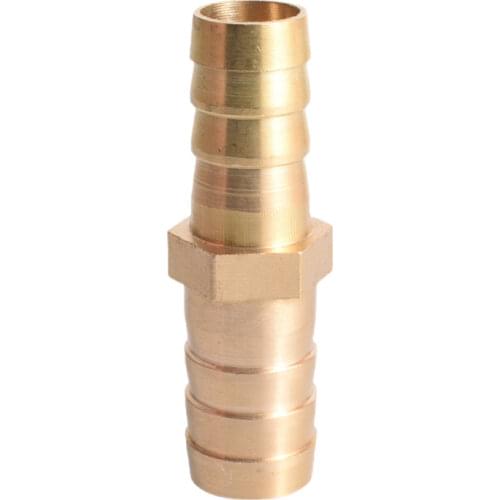 4mm 5mm 6mm 8mm 10mm 12mm 14mm 16mm 18mm 20mm 2 Way Straight Hose Barb Brass Barbed Pipe Fitting Reducer Coupler Connector