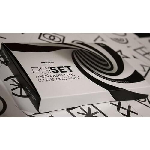 PSISet 2.0 by Vernet Beginner Mentalism Magie Bizarre and Psychokinesis Prediction Street Props Gimmick Magic Tricks Illusions