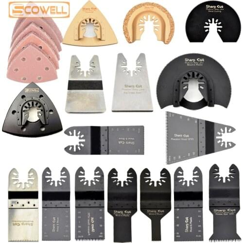30% off Oscillating Tool Saw Blades 42pcs Kit including an Adapter Suit for Fein ,Dremel,Bosch,Milwaukee machines and so on