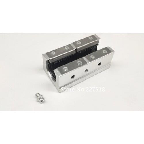 1pcs SBR25LUU 25mm aluminum block 25mm Linear motion ball bearing slide block match use SBR25 25mm linear guide rail