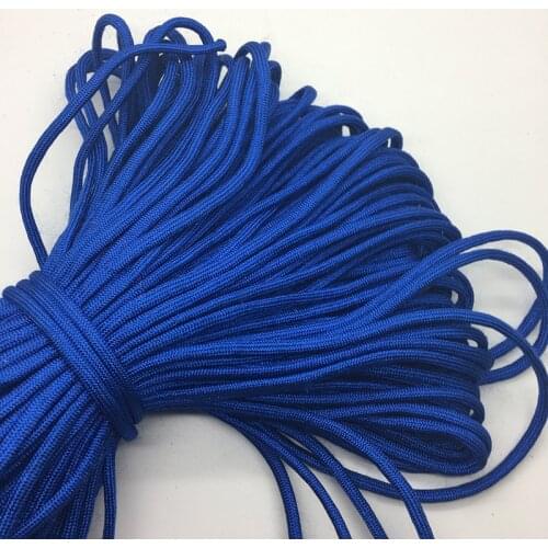 10yds/Lot Blue Paracord Bracelets Rope 7 Strand Parachute Cord CAMPING HiKING #SZ67