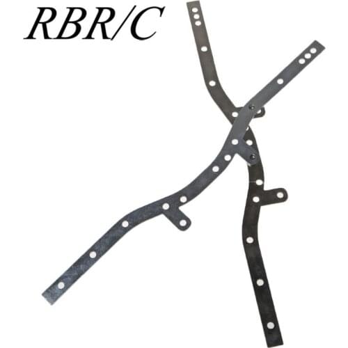 2PCS Metal Car Chassis Beam DIY Upgraded Accessory For WPL C14 C24 C24-1 1/16 Off-Road Climbing Four-Wheel Drive Crawler RC Car