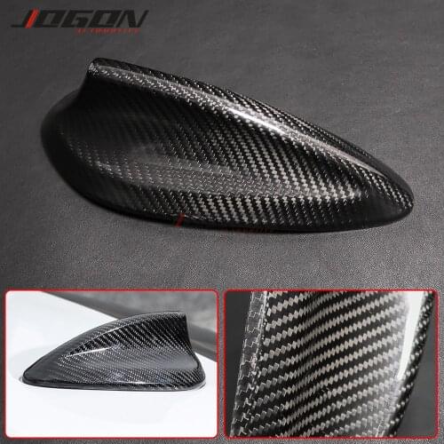 For BMW 3 Series F30 F31 GT F34 F35 2012 - 2016 Carbon Fiber Car Roof Antenna Aerials Stickers Cover Shark Fin Trims Car-Styling