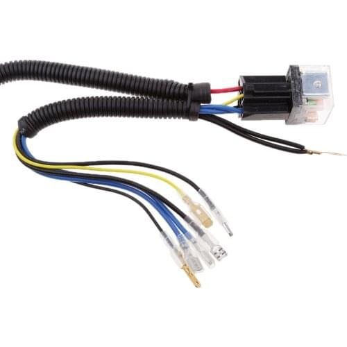 Auto Hood Grille Super Loud Compact Horn Speaker Harness Relay Kit 12V