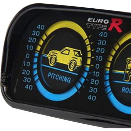 Car Universal Inclinometer Clinometer with Green Backlight for Offroad 4x4 Vehicle Automobile Interior Accessories