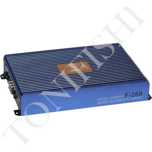 Car power amplifier, 4*135W 4-channel car audio, replace DSP power amplifier to push subwoofer speaker, impedance: 4Ω