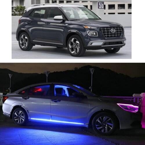Remote Car Door Decorative Mood Lighting For hyundai tiburon venue veracruz xg350