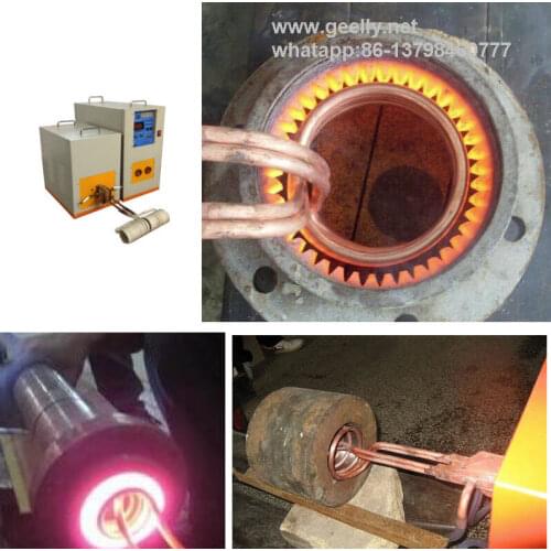 Induction Machine Excellent for Rotor spindle thermal fit inner hole heating