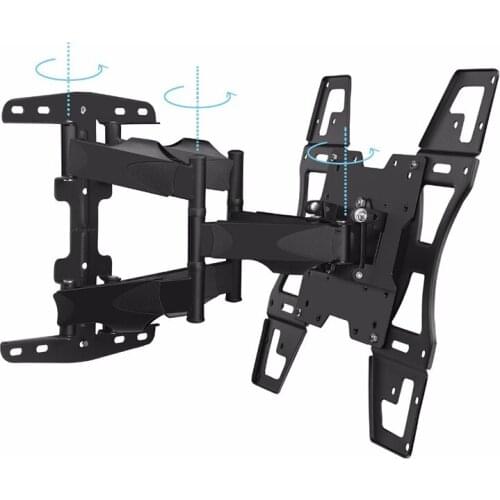 Full Motion Tv Wall Mount For 26''-55''" LED LCD Plasma TV Mount