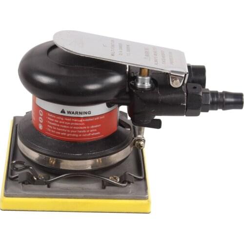 100x110mm Pneumatic air eccentric Sander polisher, air square sanding polishing sandpaper machine