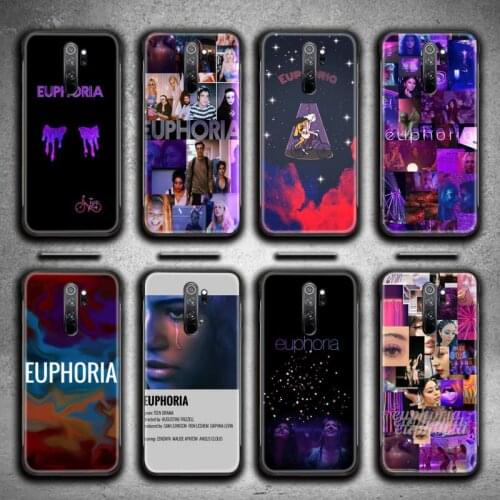 TOPCASHOP American TV Series Euphoria Phone Case for Redmi 9A 8A 7 6 6A Note 9 8 8T Pro Max Redmi 9 K20 K30 Pro