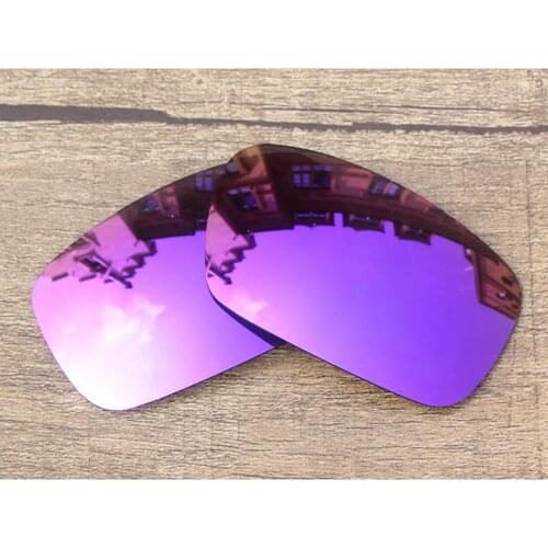 Vonxyz Violet Mirror Polarized Replacement Lenses for-Oakley Crankshaft Frame