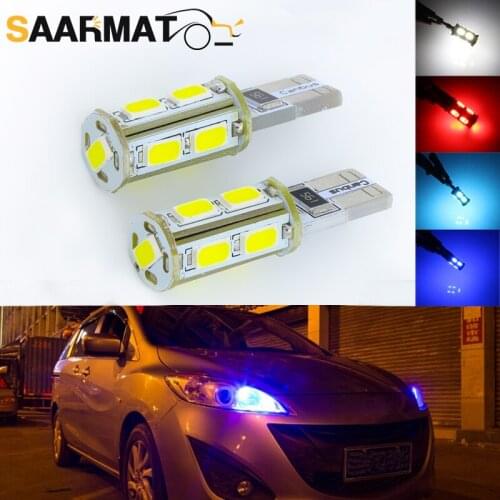 2 CANbua W5W High power 12V 5630 9SMD Signal Bulb Reading Light Fro Mazda 6 3 5 CX-5 CX-3 CX-9 Axela Spoilers MX5 CX-7 CX-9 CX7