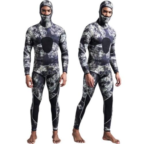 Professional 3mm Swim Wetsuits Mens Diving Suit Split Scuba Snorkel Swimsuit Spearfishing Surfing Jumpsuit Equipment