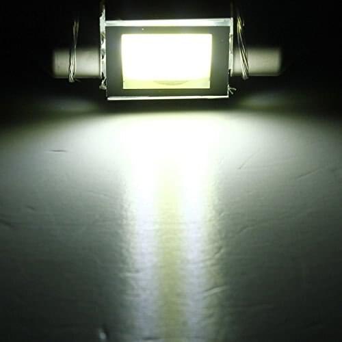 4Pcs 31mm HPC COB C5W 3 WATT LED Soffitte Can-Bus sicher weib Lampe Festoon