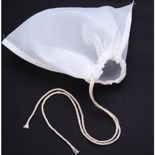 5Pcs/lot Empty Mesh Nylon Tea Filter Bags Mesh Residue Separation Filter Bag Nylon Mesh Net Bag for Home Kitchen Tools
