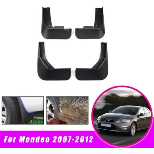 Car Mud Guards For Ford Mondeo 2007 2008 2009 2010 2011 2012 Splash Guards Over Fender Kit Car Styling Fender Accessories 4Pcs