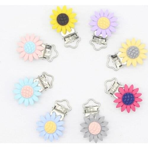 Safe Holder Saliva Towel Support Anti Cute Clips Newborn Infant Feed Baby Pacifier Clip Teether Star Shape