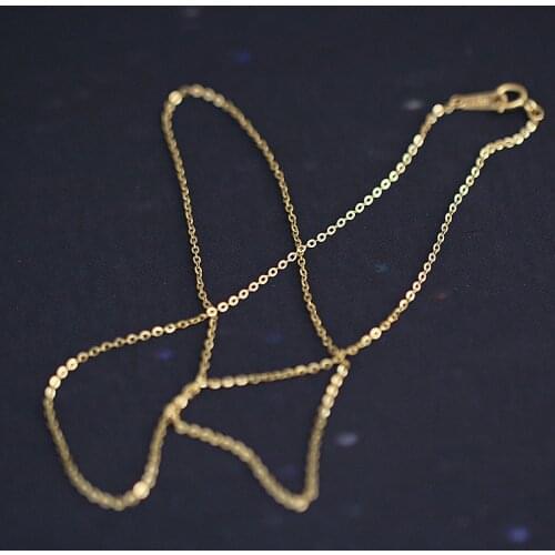 CMajor 14K Solid Gold Minimal Charm Simple Bracelet for Women