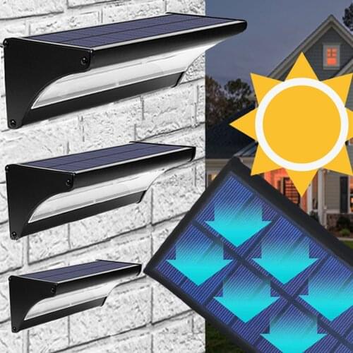 Solar led Light Outdoor Garden Solar Light Outdoors With Motion Sensor 24 48 60LED Wall Solar Lamp For Outdoor Lighting