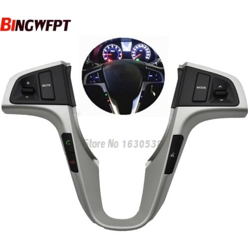 High quality steering wheel button For Hyundai VERNA SOLARIS Steering wheel audio volume music control button switch