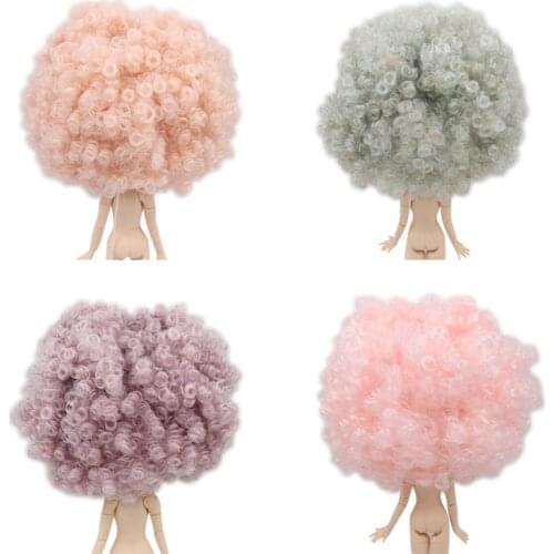 DBS blyth doll icy RBL scalp and dome curly hair wig only for DIY custom doll