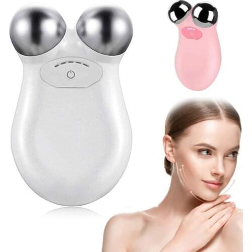 Mini Facial Massager Microcurrent Face Lift Machine Charging Skin Tightening Rejuvenation Personal Beauty Products Accessories