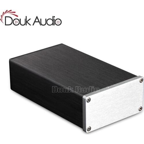 Nobsound Aluminum Enclosure Amplifer Case Verstarker Mini Chassis W92*H47*D158 mm
