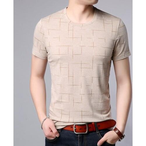 2020 New Fashion Brand T Shirt For Men White O Neck Korean Summer Trends Top Street Wear One Piece Short Sleeve Tee Men Clothing