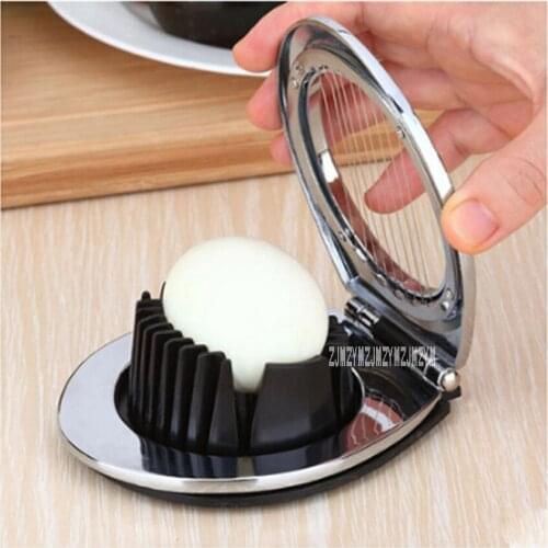 New Arrival F-077 Stainless Steel Egg Slicers Egg Cutter Kitchen Tool For Cutting Eggs / Eggs Petals