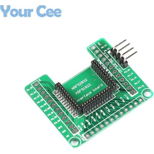 1 pc NRF52832/NRF51822 Minimum Test Board Adapter Plate