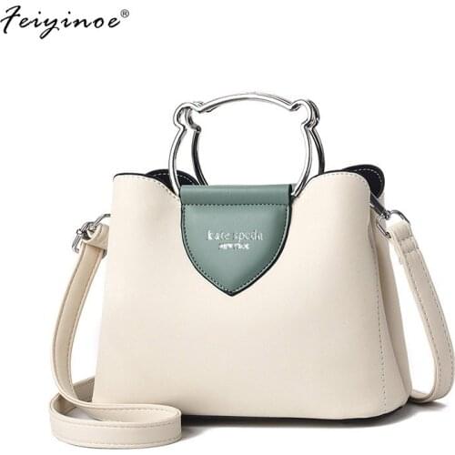 Simple Fashion Color Contrast Small Bag 2021 Summer New Korean Casual Shoulder Crossbody Bag Women Messenger Bag Retro Pouch Bag