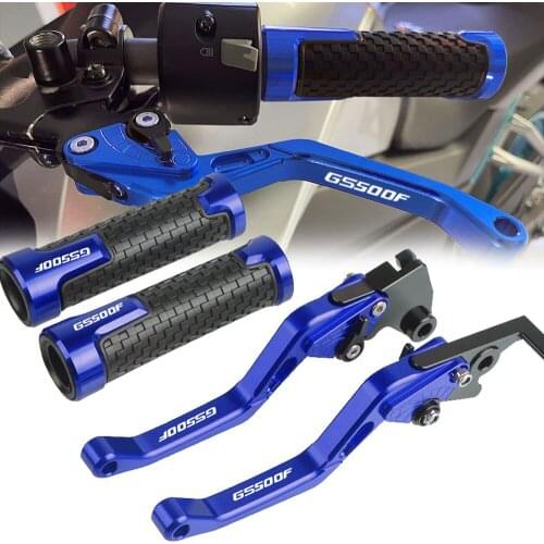 Motorcycle Brake Handle Clutch Lever CNC Adjustable Clutch Brake Levers FOR SUZUKI GS500F GS 500 F 2004 2005 2006 2007 2008 2009