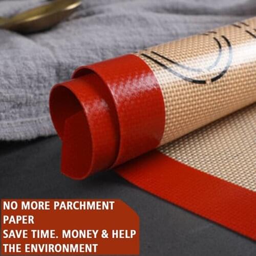 Silicone Macaron Baking Mat - for Bake Pans - Macaroon/Pastry/Cookie Making - Professional Grade Nonstick