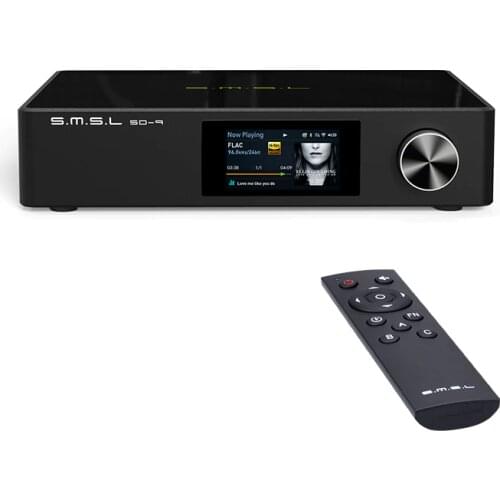 SMSL SD-9 MQA Full Decoding HIFI Network Music Player SD9 Support DSD, WAV APE,FLAC AIFF, MP3 Desktop Player