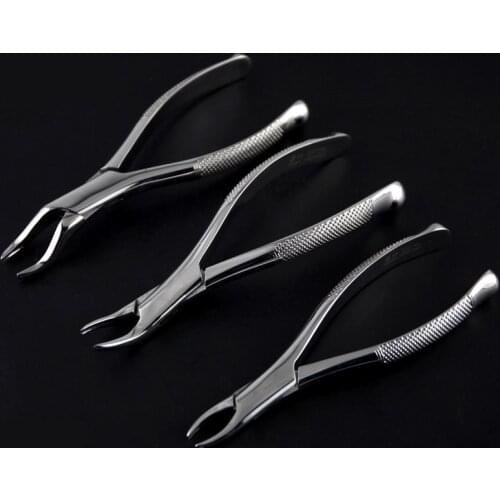 Weirong dental tools childrens dental extraction forceps uncoated stainless steel medical dental instruments residual root deci