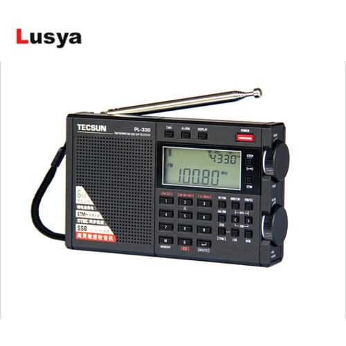 Tecsun PL-330 FMFM AM MW SW LW DSP Receiver single sideband radio Digital Demodulation Stereo Radio I3-011