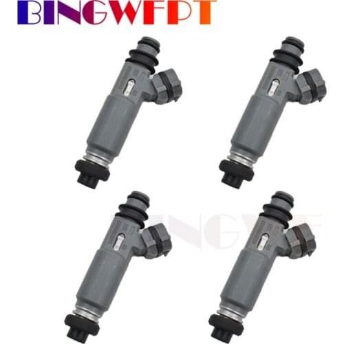 4pcs 195500-3110 Fuel Injector For Mazda 323 F BG Bj 94 Protege 1.5L 1.6L 97-03 1955003110 195500 3110 Injection Nozzle