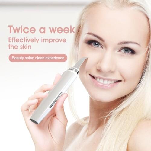 Ultrasonic Convenience Shovel Blackheads Machine Deep Face Cleansing Machine Facial Pore Cleaner For Woman Skin Care -VL16