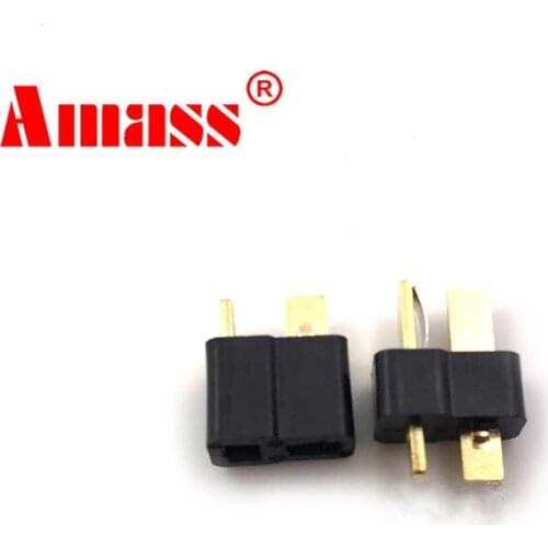 5pairs Amass T Plug Non-Skip Male Female Deans Connector Plug For RC Lipo Battery Remote Control Helicopter Airplane